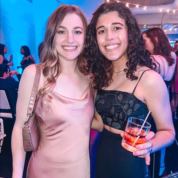 Lulu’s XS Black Sequin Cutout Slit Gown - Picture 10 of 10